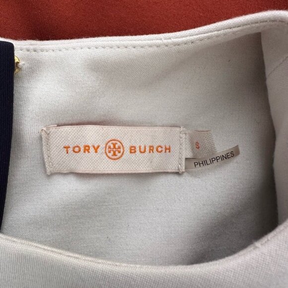 Tory Burch Mya Sleeveless Retro Inspired Color Block Dress, Size Small - Picture 8 of 9